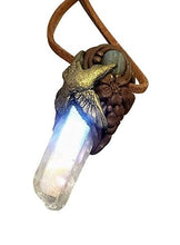 Load image into Gallery viewer, PREORDER The Hummingbird | San Pedro Cactus, Huachuma, Jewelry | Spirit Animal Shamanic Necklace Pendant