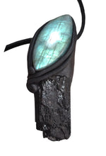Load image into Gallery viewer, PREORDER Warrior, Black Tourmaline Necklace | Energy and Spiritual Protection Jewelry