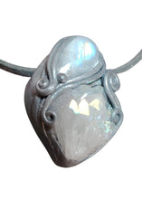Load image into Gallery viewer, PREORDER Pleiadian Starseed Necklace |Angel Aura Quartz, Moonstone | Pleiadean Origins Activation Jewelry