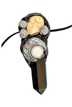 Load image into Gallery viewer, Hecate Statue Figurine Necklace | Hekate Triple Moon Goddess of Witches |agic and Witchcraft | Wiccan Occult Jewelry