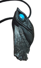 Load image into Gallery viewer, New Dawn, Black Kyanite Labradorite Necklace | Consciousness Awakening Jewelry for the New Earth