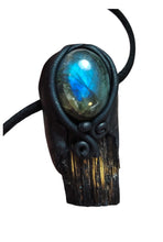 Load image into Gallery viewer, PREORDER Psychic Shield, Black Tourmaline Necklace | Empaths Spiritual and Energy Protection Jewelry