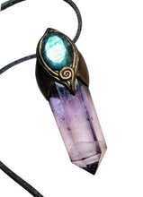 Load image into Gallery viewer, Unity Conciousness, Ametrine Crystal Necklace | Spiritual Awakening Oneness Jewelry