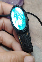 Load image into Gallery viewer, PREORDER Psychic Shield, Black Tourmaline Necklace | Empaths Spiritual and Energy Protection Jewelry