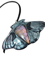 Load image into Gallery viewer, Luna Moth Necklace | Moon Phases Insect Pendant | Wiccan, Occult, Witchy Jewelry