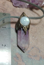 Load image into Gallery viewer, Unity Conciousness, Ametrine Crystal Necklace | Spiritual Awakening Oneness Jewelry
