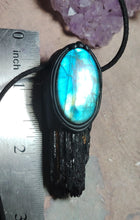 Load image into Gallery viewer, PREORDER Psychic Shield, Black Tourmaline Necklace | Empaths Spiritual and Energy Protection Jewelry