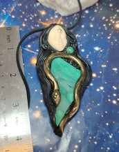 Load image into Gallery viewer, PREORDER Ayahuasca Yage Spirit Necklace | Shamanic Healing Sacred Plants Psychedelic Jewelry