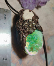 Load image into Gallery viewer, Pachamama Statue Figurine Necklace | Gaia Divine Feminine Goddess Art Jewelry