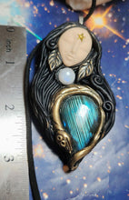 Load image into Gallery viewer, PREORDER Ayahuasca Yage Spirit Necklace | Shamanic Healing Sacred Plants Psychedelic Jewelry