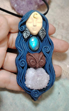 Load image into Gallery viewer, Sophia, Wisdom Goddess Necklace | Divine Feminine Art | Gnostic, Nag Hammadi, Hagia Pistis Jewelry