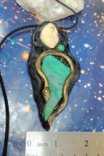 Load image into Gallery viewer, PREORDER Ayahuasca Yage Spirit Necklace | Shamanic Healing Sacred Plants Psychedelic Jewelry