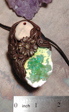 Load image into Gallery viewer, Pachamama Statue Figurine Necklace | Gaia Divine Feminine Goddess Art Jewelry