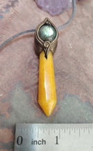 Load image into Gallery viewer, Sunshine, Golden Healer Quartz Necklace | Joy Happiness and Positivity Jewelry