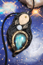 Load image into Gallery viewer, PREORDER Ayahuasca Yage Spirit Necklace | Shamanic Healing Sacred Plants Psychedelic Jewelry