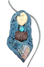 Load image into Gallery viewer, Sophia, Wisdom Goddess Necklace | Divine Feminine Art | Gnostic, Nag Hammadi, Hagia Pistis Jewelry