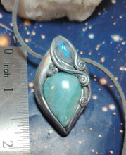 Load image into Gallery viewer, PREORDER Sea Witch, Larimar Mermaid Necklace Pendant. Mermaidcore Jewelry
