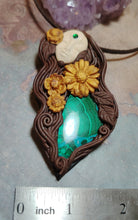 Load image into Gallery viewer, Gaia Goddess Statue Necklace | Pachamama Divine Feminine Art Jewelry