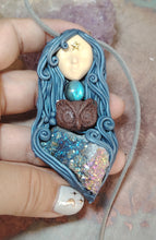Load image into Gallery viewer, Sophia, Wisdom Goddess Necklace | Divine Feminine Art | Gnostic, Nag Hammadi, Hagia Pistis Jewelry