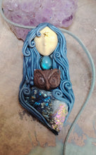 Load image into Gallery viewer, Sophia, Wisdom Goddess Necklace | Divine Feminine Art | Gnostic, Nag Hammadi, Hagia Pistis Jewelry