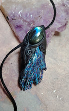 Load image into Gallery viewer, PREORDER Andromedan Starseed Jewelry | Kyanite Necklace | Andromeda Star Soul Pendant