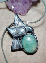 Load image into Gallery viewer, Sacred Hummingbird | San Pedro Spirit Animal Necklace | Shaman Sacred Plants Path