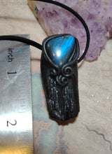 Load image into Gallery viewer, PREORDER Warrior, Black Tourmaline Necklace | Energy and Spiritual Protection Jewelry