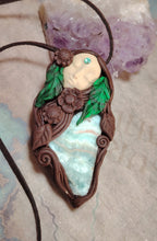 Load image into Gallery viewer, PREORDER Gaia Goddess Statue Necklace | Pachamama Divine Feminine Art Jewelry