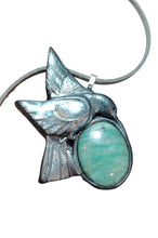 Load image into Gallery viewer, Sacred Hummingbird | San Pedro Spirit Animal Necklace | Shaman Sacred Plants Path