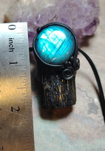 Load image into Gallery viewer, PREORDER Psychic Shield, Black Tourmaline Necklace | Empaths Spiritual and Energy Protection Jewelry