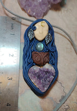Load image into Gallery viewer, Sophia, Wisdom Goddess Necklace | Divine Feminine Art | Gnostic, Nag Hammadi, Hagia Pistis Jewelry