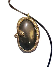 Load image into Gallery viewer, Serpent Snake Spirit Animal Necklace |  Kundalini Activation Goddess Jewelry
