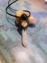 Load image into Gallery viewer, Egyptian Revival Scarab Necklace | Winged Khepri Beetle Symbol | Insect Jewerly
