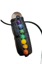 Load image into Gallery viewer, Men's Seven Chakra Gemstone Necklace | Healing, Activation, Clearing, Balancing and Alignment
