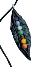 Load image into Gallery viewer, Men's Seven Chakra Gemstone Necklace | Healing, Activation, Clearing, Balancing and Alignment
