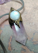 Load image into Gallery viewer, Unity Conciousness, Ametrine Crystal Necklace | Spiritual Awakening Oneness Jewelry
