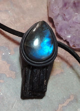Load image into Gallery viewer, PREORDER Psychic Shield,  Black Tourmaline Necklace | Empaths Spiritual and  Energy Protection Jewelry
