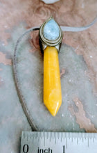 Load image into Gallery viewer, Sunshine, Golden Healer Quartz  Necklace | Joy Happiness and Positivity Jewelry
