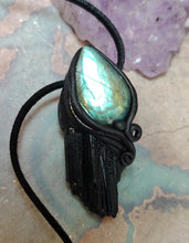 Load image into Gallery viewer, PREORDER Psychic Shield,  Black Tourmaline Necklace | Empaths Spiritual and  Energy Protection Jewelry
