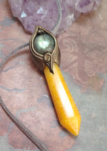 Load image into Gallery viewer, Sunshine, Golden Healer Quartz  Necklace | Joy Happiness and Positivity Jewelry
