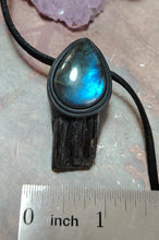 Load image into Gallery viewer, PREORDER Psychic Shield,  Black Tourmaline Necklace | Empaths Spiritual and  Energy Protection Jewelry
