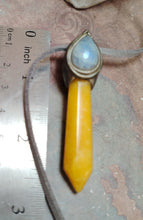 Load image into Gallery viewer, Sunshine, Golden Healer Quartz  Necklace | Joy Happiness and Positivity Jewelry
