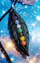 Load image into Gallery viewer, Men's Seven Chakra Gemstone Necklace | Healing, Activation, Clearing, Balancing and Alignment
