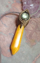 Load image into Gallery viewer, Sunshine, Golden Healer Quartz  Necklace | Joy Happiness and Positivity Jewelry
