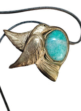 Load image into Gallery viewer, Sacred Hummingbird | San Pedro Spirit Animal Necklace | Shaman Sacred Plants Path
