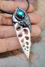 Load image into Gallery viewer, Mermaid Voice, Seashell Necklace Pendant  | Sea Witch, Siren, Selkie Crystal Jewelry
