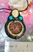 Load image into Gallery viewer, PREORDER Ayahuasca Yage Spirit Necklace | Shamanic Healing Sacred Plants Psychedelic Jewelry
