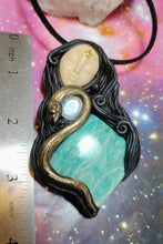 Load image into Gallery viewer, PREORDER Ayahuasca Yage Spirit Necklace | Shamanic Healing Sacred Plants Psychedelic Jewelry (Copy)
