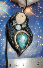 Load image into Gallery viewer, PREORDER Ayahuasca Yage Spirit Necklace | Shamanic Healing Sacred Plants Psychedelic Jewelry
