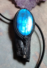 Load image into Gallery viewer, PREORDER Psychic Shield,  Black Tourmaline Necklace | Empaths Spiritual and  Energy Protection Jewelry
